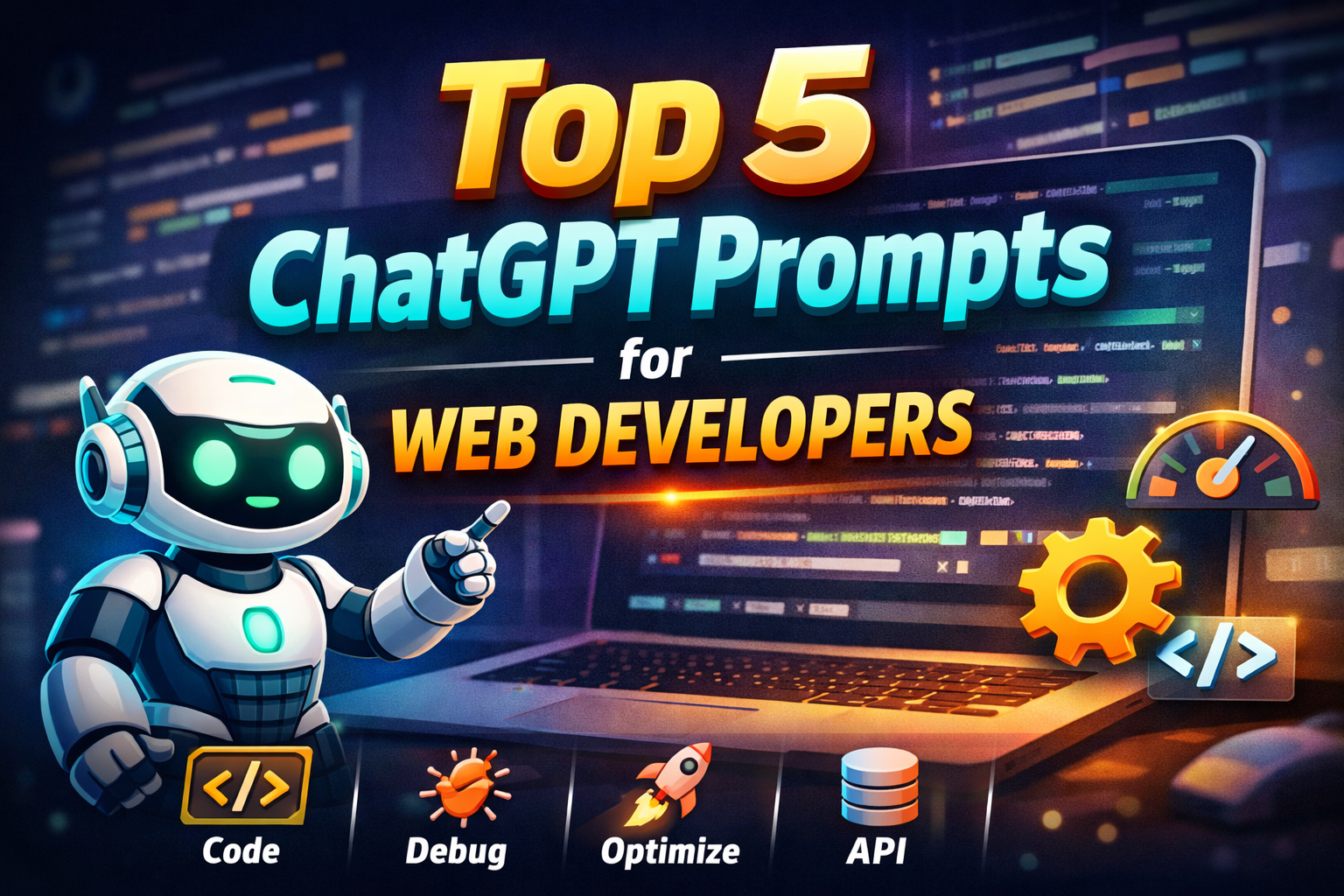 Top 5 ChatGPT Prompts Every Web Developer Should Use in 2026